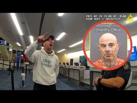 Airport Bodycam – He Offered a Drunk Driving Test. To Get On the Plane | Legal Breakdown