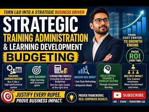 Strategic Training Administration and Learning Development Budgeting
