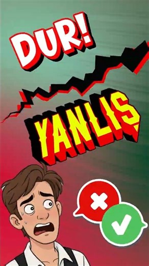 You are open the door | DUR! YANLIŞ ❌ | En Yaygın İngilizce Hatalar #3