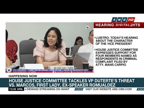 ‘Nakakabahala’: Zamora bothered by Baste Duterte’s reference to the Romanovs, Mussolini | ANC