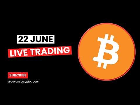 Gold And Crypto Live Trading || 22 JUNE || Vivek Yadav #btc #crypto #gold