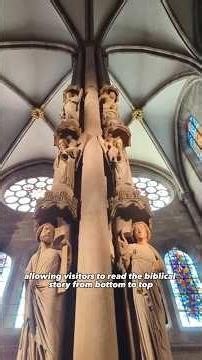 The Gothic Pillar Where Art Meets Engineering #history #engineering