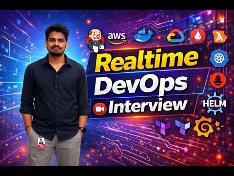 Senior DevOps Engineer Interview | Full Interview AWS, CICD, k8s, helm, IAC and Monitoring..