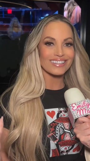 Trish Stratus ways YOU to be Stratusfied #wwe #wrestlemania