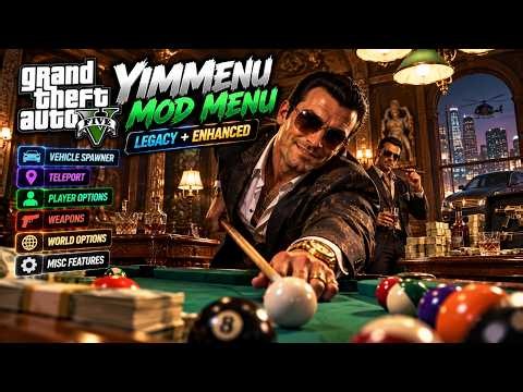 GTA 5 YimMenu Mod Menu | Vehicle Spawner, Teleport, Player Options & More | Legacy + Enhanced