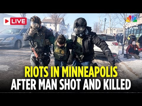 ICE Protest LIVE: Scene in Minneapolis After Federal Immigration Officers Shot & Killed a Man | N18G