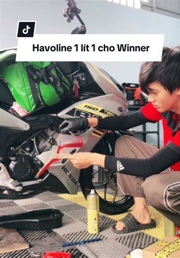 Havoline 1 lít 1 cho Winner. #thaynhotbmt #daunhotdaklak #havoline #havolinecatex #mannol7812 #motul300v #motul7100 #shell #speedol