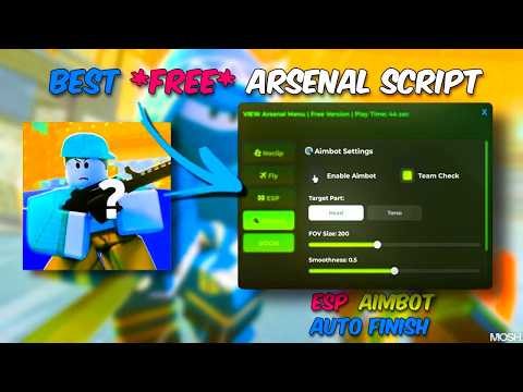 Roblox Arsenal Script | Arsenal Script Pastebin | AimBot + ESP | Download For Free 2026