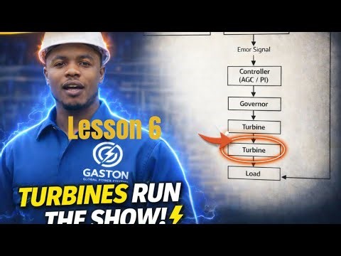 Automatic Generator Control Explained ⚡ (AGC Made Simple for Beginners!)