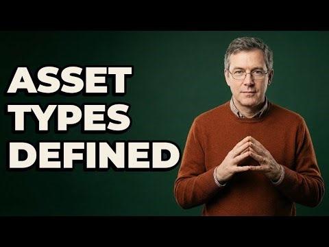 How Do Economists Classify Asset Categories?