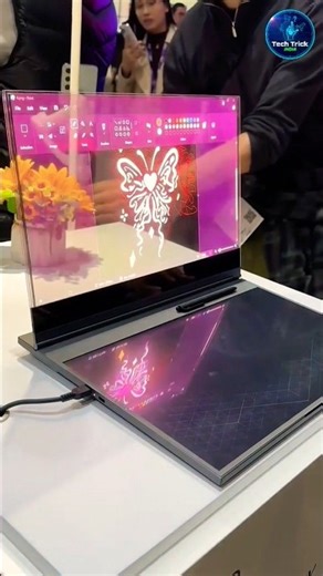 Lenovo's SECET ThinkBook Transparent Display Laptop Revealed!