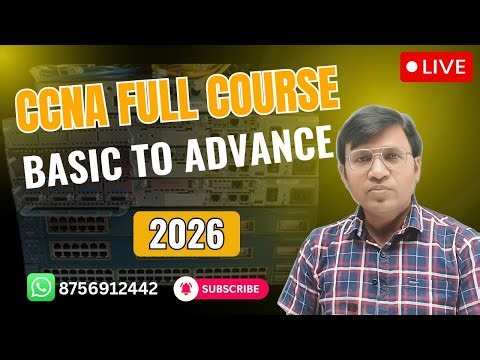 CCNA Full Course 2026 | Basic to Advance | Live Training | 100% Practical | ICNT Academy