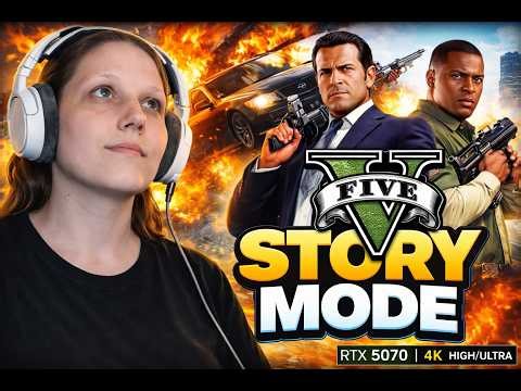 GTA 5 Story Part 1 | Unlocking Online Begins | RTX 5070 | Alienware 4K Gameplay