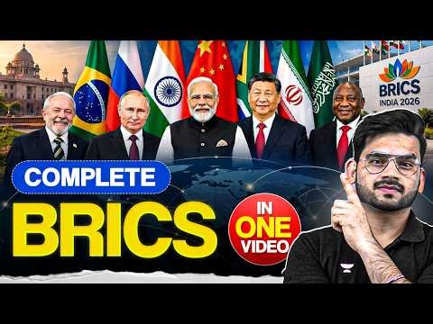 BRICS Summit 2026 Explained | BRICS Summit Delhi Highlights | Shubham Sisodiya Current Affairs