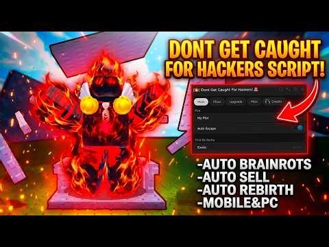 [🔥] Dont Get Caught For Hackers🚨Script | KhSaeedHub | NO KEY | Auto Brainrots, Auto Sell, & More