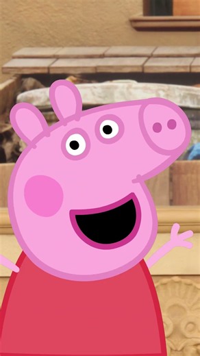 Elmo Meets Peppa Pig in Muddy Puddles Dance Remix Song! 🎵🐽 #peppapig #shorts