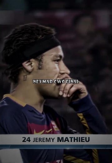 Neymar in the cwc final☠