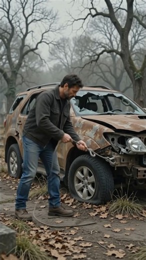 I Found a Destroyed Toyota Fortuner in a Graveyard… Full Restoration!