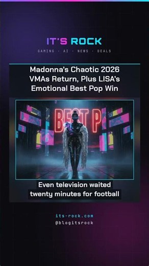 Madonna’s Chaotic 2026 VMAs Return, Plus LISA’s Emotional Best Pop Win