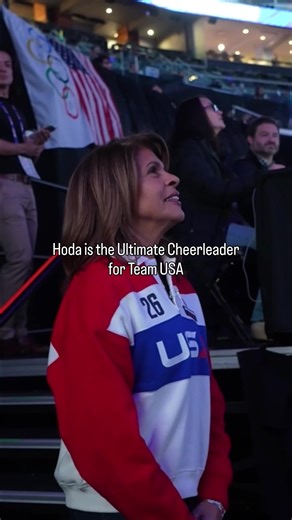 Hoda! Our cheerleader for Team USA #TODAYShow | hoda
