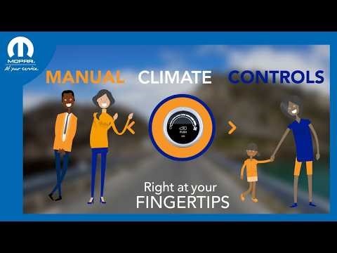 Adjusting Climate Controls Manually | How-To | 2027 Chrysler, Dodge, Jeep, Ram & Fiat Vehicles