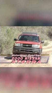 Testing the 2000 Nissan Xterra