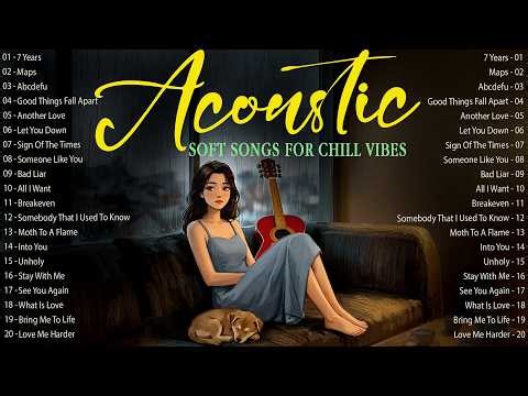 Acoustic Music 2026 New Songs ☕ Soft English Songs with Lyrics for Chill Vibes