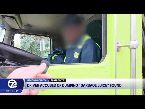 State investigates Priority Waste for dumping garbage juice in Eastpointe
