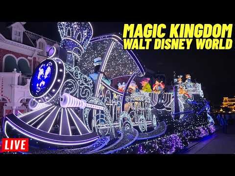 🔴Live Magic Kingdom Wednesday with Rides, Parades, Fireworks at Walt Disney World 10/21/2026