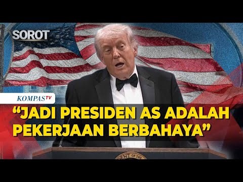 Muncul Usai Insiden Penembakan, Trump: Jadi Presiden AS Adalah Pekerjaan Berbahaya