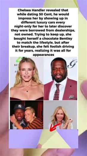 50 Cent & Chelsea Handler 👀 Luxury Lifestyle Twist#50cent #shorts