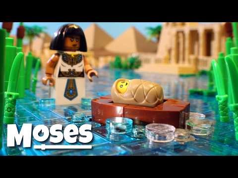 LEGO Bible | Moses Prince of Egypt (Exodus P1) | Stop-Motion Animation