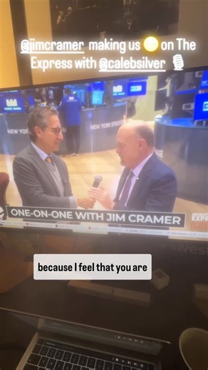 Investopedia on Instagram: "On the Express podcast this week with @calebsilver @jimcramer makes us ☺️- and provides tactical and practical advice for #investing in any market - especially this #stockmarket . 👊🎙️💯📈🔥"
