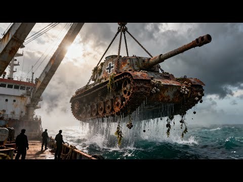 Secret Mission: Salvage WW2 Nazi Tank from Coral Reef