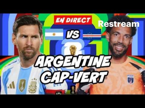 MONDIAL 2026 II ARGENTINE VS CAPE-VERT II 16e DE FINALE II LIVE MATCH II ABONNE-TOI.