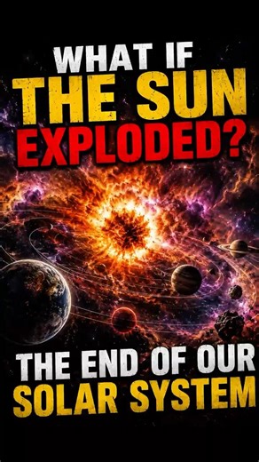 What If The Sun EXPLODED ! #astrophysics #space #planet #milkyway #nasa #galaxy #universe