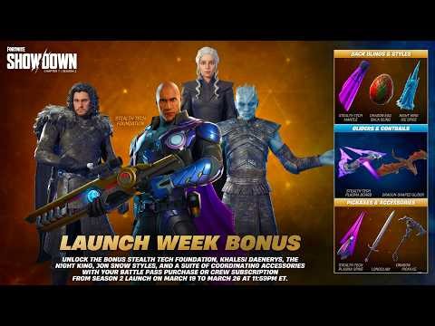 Fortnite Chapter 7 Season 2 SECRETS! (Game of Thrones, FREE Skins, Brain Rot & MORE