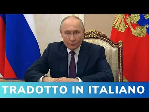 PUTIN annuncia il nuovo ordine mondiale: “L’Occidente perde potere”