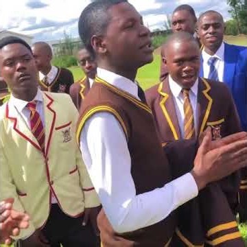 Which school is this? Very steady, calm, and singing beautifully! Zimbabwe is blessed! 🇿🇼 #zgma