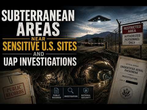 Subterranean Areas Near Sensitive US Sites