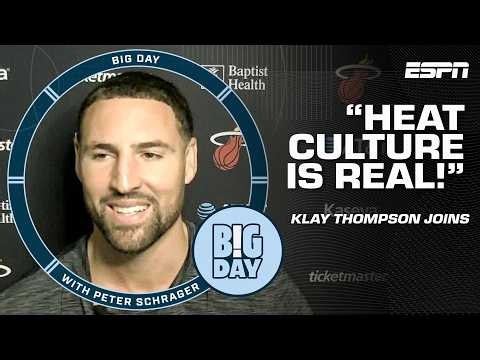 ‘I FEEL REJUVENATED!’ 👀 Klay Thompson talks Heat culture, Giannis + boating life | Big Day