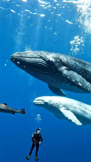 Whale Size Comparison 🐋 The Largest Animal on Earth