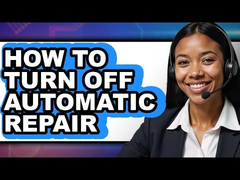 How to Turn Off Automatic Repair - Step by Step