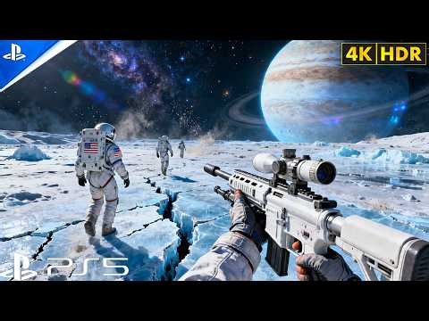 Tactical Invasion on Jupiter’s Moon 🚀🌕 | Realistic Immersive ULTRA Graphics Gameplay Call of Duty G