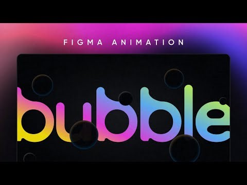 Animate like after effects in figma - Bubble effect 🫧