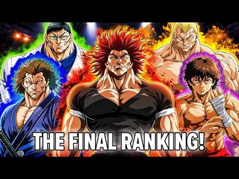 EVERY BAKI CHARACTER RANKED WEAKEST TO STRONGEST (TOP 10 STRONGEST & FULL STORY EXPLAINED)