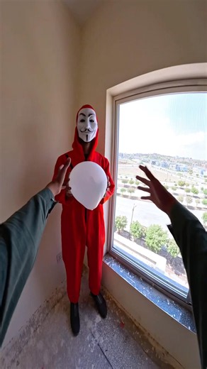 Hacker vs Rooftop Parkour Free Running Pov😂✅🎉#parkour #moneyheist #hacker #freerunning #