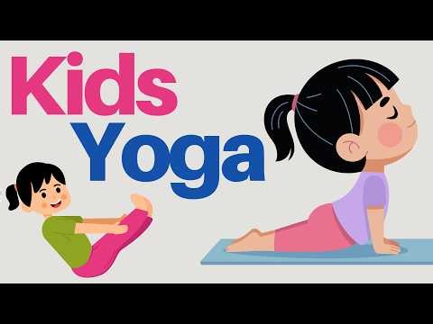 Kids Healthy Yoga Routine | Stretching for Flexibility & Full Body Fitness