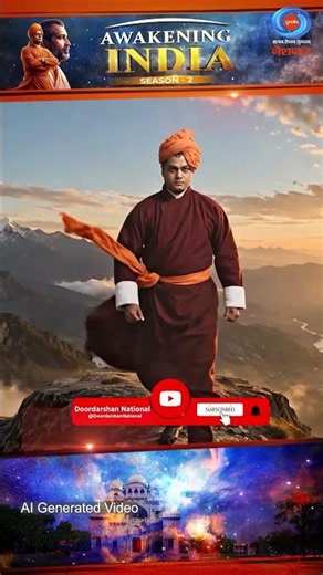 Awakening India Season 2 | How Swami Vivekananda's Confidence Changed History | DD National