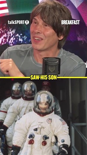 Professor Brian Cox convinces Gabby Agbonlahor that the moon landing was real! 🌕😂